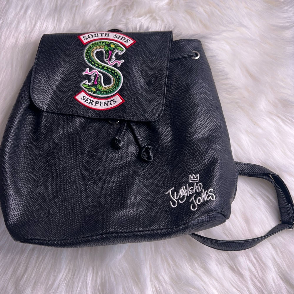 Riverdale Southside Serpents Patched Backpack